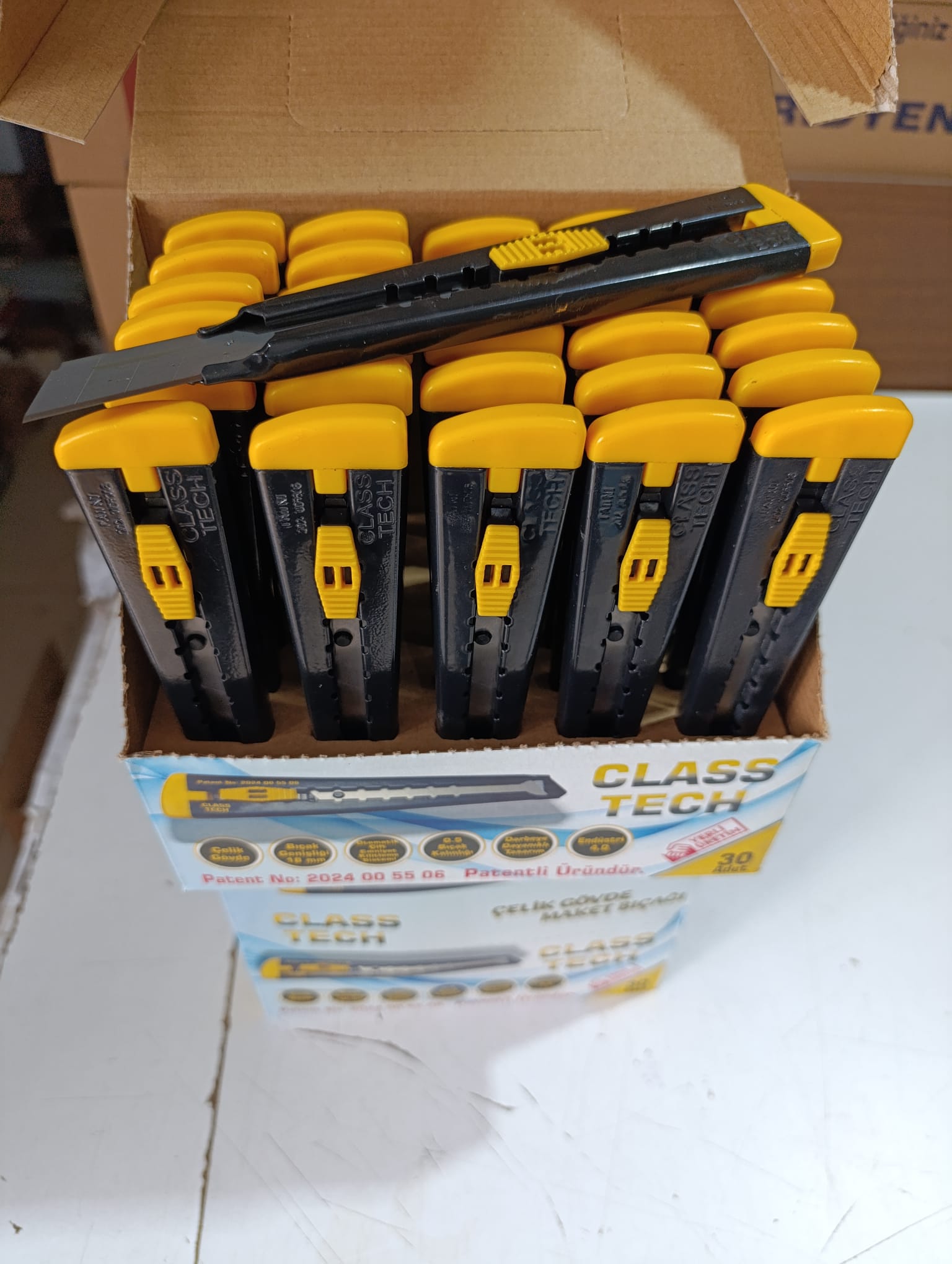 CLASS TECH ÇELİK GÖVDE MAKET BIÇAĞI 